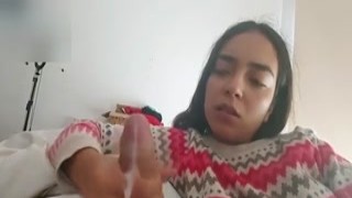 i love making my step cousins cock shoot jizz all over the place - i do it twice