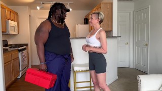 Curly red head Kacee Daniels appreciates getting her twat jabbed mish