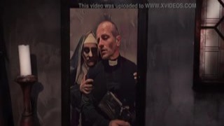 The damned nuns slit was a gaping black hole, her brown eyes staring up at me with a demonic lust in them