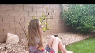 Lindsey Love - Public Fuck & Creampie - Hot Amateur Couple