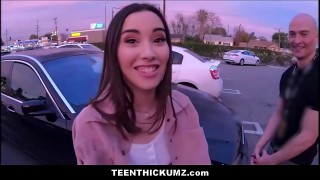 Dark haired bitch Princyany Carvalho loves BBC penetration in her twat