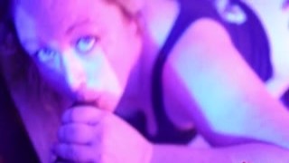 The four of us chicks were at girls night, drinking wine, laughing, and playing a fun game of spin the bottle