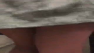 The Latina student girl came home from school, horny as hell, and immediately went to her room to change out of her uniform