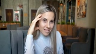 Letty Black - Remote Controlled Vibrator In Crowded Cafe - Letty Black