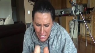 MILF Katie - Frat House Bukkake With Mom