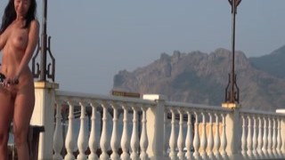 NaughtyLada - naked outside