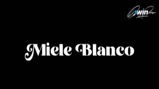 Miele Blanco - Horny Stepsister GETS RIPPED JEANS TO GET a HOT CUMSHOT on her ASS and PUSSY - PART 1