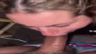 I love to get on my knees and suck your cock deep into the back of my throat