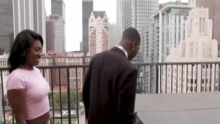 Big ass Ebony stepdaughter fucked by stepdads BBC