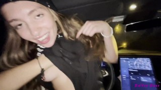 Slutty brunette Brooke Haven draws heavy dick and takes it in her insane muff