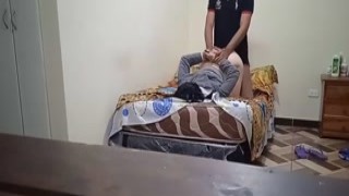 I saw her cute little ass sticking out the back of the stand, and my cock started to throb