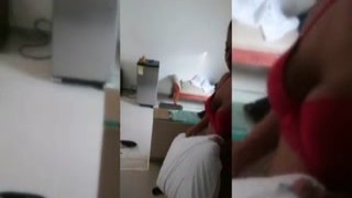 As soon as I entered the room, I could see that she was already waiting for me