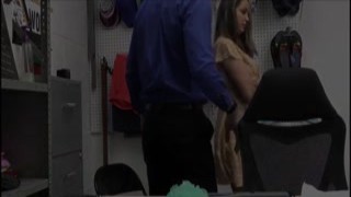 Sofi Ryan, a 40-year-old milf with huge tits, got caught red-handed stealing expensive jewelry from the local mall