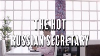 the secretarys wet little pussy was ready for the massive cock that was about to plunge deep inside of her