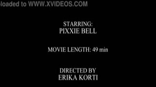 The petite, red-haired slut pixxxie was eager to try out double vagina sex with two huge black cocks