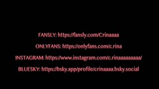 Crinaaaa - Skinny Girl Crinaaaa Ist getting Crazy about Fucking her Anus