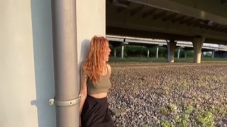 MarshSwallow - Public Flashing and Masturbation 2