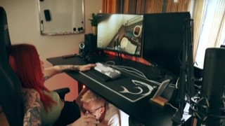 He ate my pussy while I was gaming