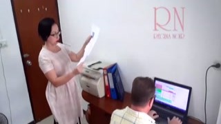 My boss was always hot, and I was his slut