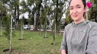 Katrina Van - Girl on Roller Skates Sucks Big Dick