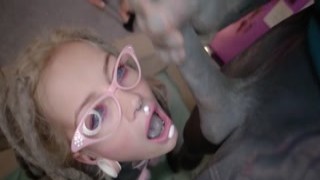 Anuskatzz & Lily Lu - Deethroats in Glasses in 4K