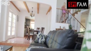 Kiara Cole, the hot brunette with a killer body, couldnt wait to get her hands on her blind stepbrother