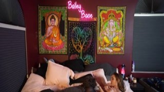 Bailey Base - Voyeur Cam Catches Teen Taking Creampie Inside Her Pussy