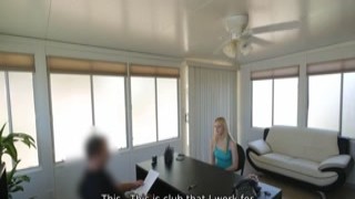 The hot little dancer was shaking her ass like crazy, practically begging the old bank manager for his fat cock