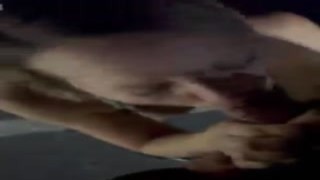 The slut in question, a busty brunette with plump lips and a tight ass, had been on the prowl all night