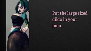 As I entered the room, I was immediately greeted by my goddesss heavenly smile