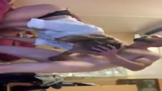 I was working out at the gym when I saw her