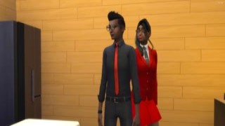 The teenage boy entered the room, his cock already stiff with anticipation