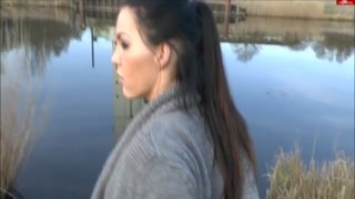 Publicfick - schwanzgeil im Biergarten mit LouJaxx