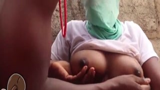 She lured me outside with the promise of a free months rent, but little did I know that she had other plans in mind