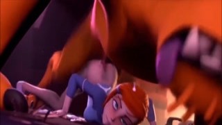 Ben 10 fucks his redhead girlfriend