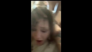 Kinky and sexy bitches with nice butts give a blowjob