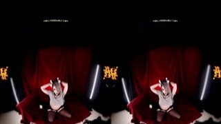MollyRedWolf - Helluvaboss. Loona gets cum in her pussy - VR