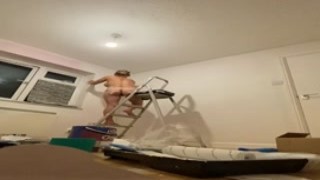 LouLou Petite – Naked Painting!