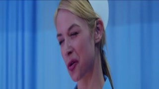 Two horny nurses give patient oral exam