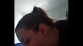 Delicious raven haired woman had steamy sex in doggy design