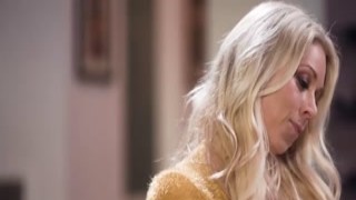 Blonde stepmom fucks teen stepdaughter