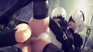 2B with Sport Body Gets a Huge Fat Dick in Her a Virgin Anal