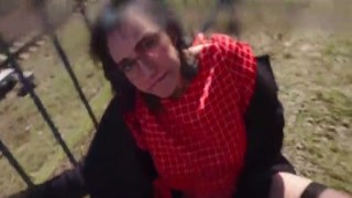 We took a stroll through the woods, the cool breeze kissing our cheeks as we walked along the path