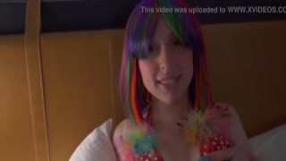 Melody Parker was a pretty little whore who loved getting her throat fucked