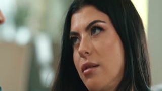 My stepdaughter gives me my first rimjob