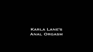 Karla Lane - Anal Masturbation