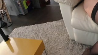 Milf Laura Will It Fit Dildo Challenge Stretched Filled Gaped