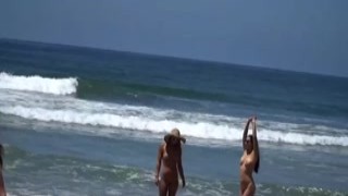 Rocky and Shayna Beach Day