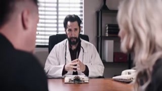 Doctor fuck busty milf to impregnate her