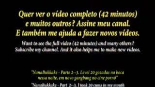 I was blown away by the sheer amount of cum I took into my throat that night, as a whole gangbang of horny studs plowed their dicks into my sloppy mouth at the porn movie theater